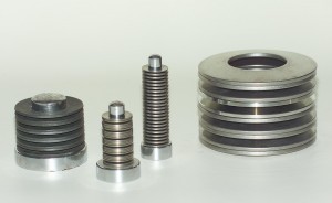 Disc spring stack